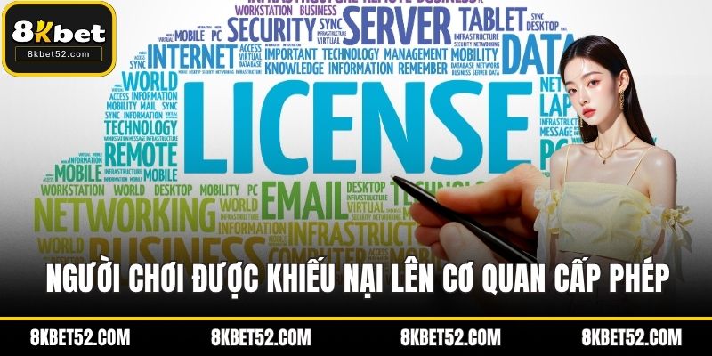 Người chơi được quyền khiếu nại trực tiếp lên cơ quan cấp phép